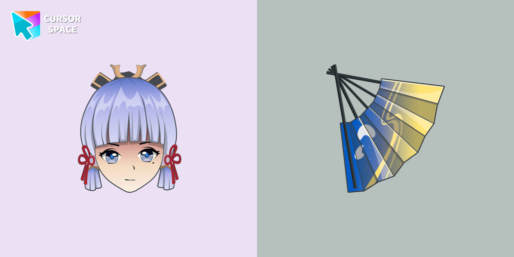 Kamisato Ayaka cursor cursor pack